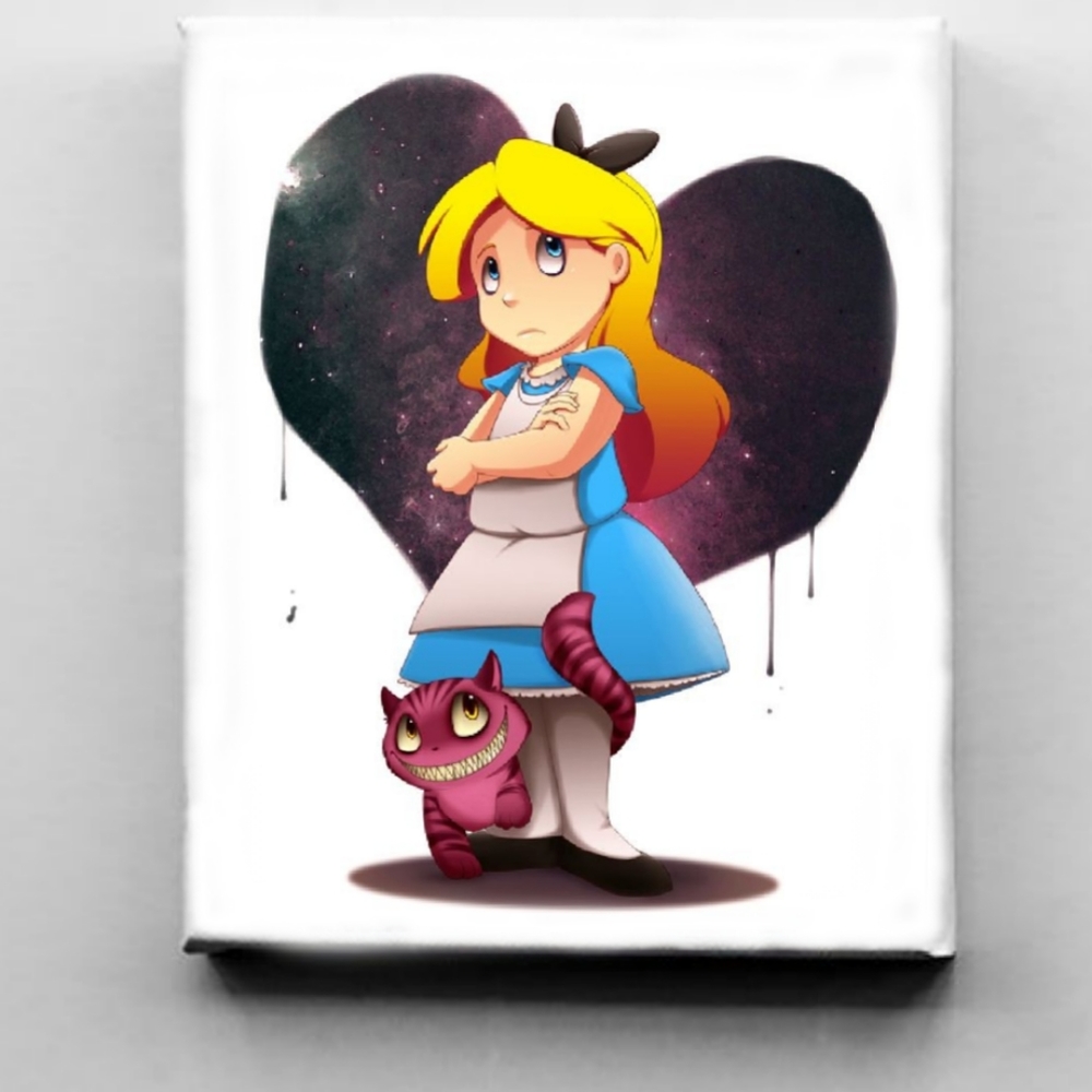Alice in Wonderland Canvas Art